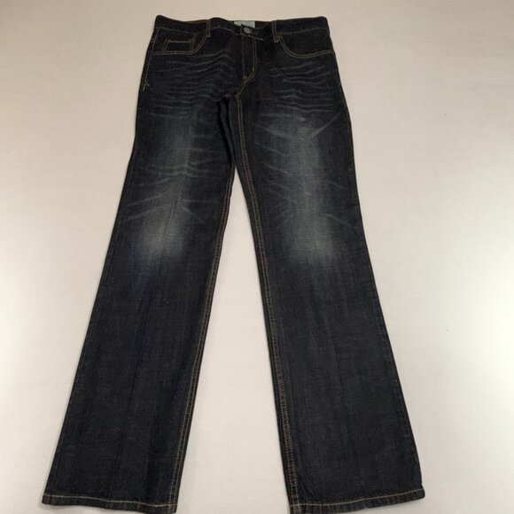 NWOT Men's Aeropostale ESSEX Straight Leg Jeans 36 34 Dark Blue New Without Tags - Picture 10 of 15
